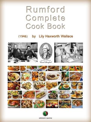 cover image of Rumford Complete Cook Book